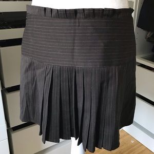 BCBG Pleaded Mini Skirt